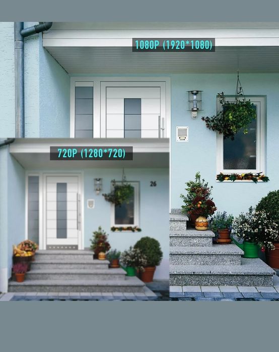 Supraveghere wireless 4 camere FULL HD,transmisie 500 metri,H265, Nou