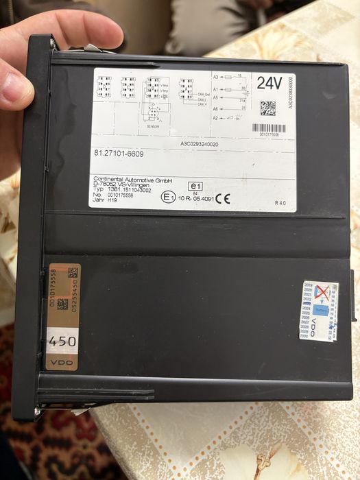 VDO Тахограф първо поколение