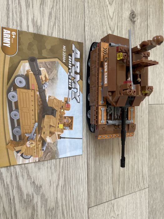 Конструктор  танк для мальчиков