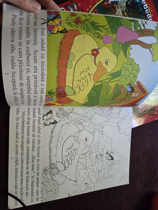 Carti "Coloram si citim" (litere si cifre) si colorat pe numere