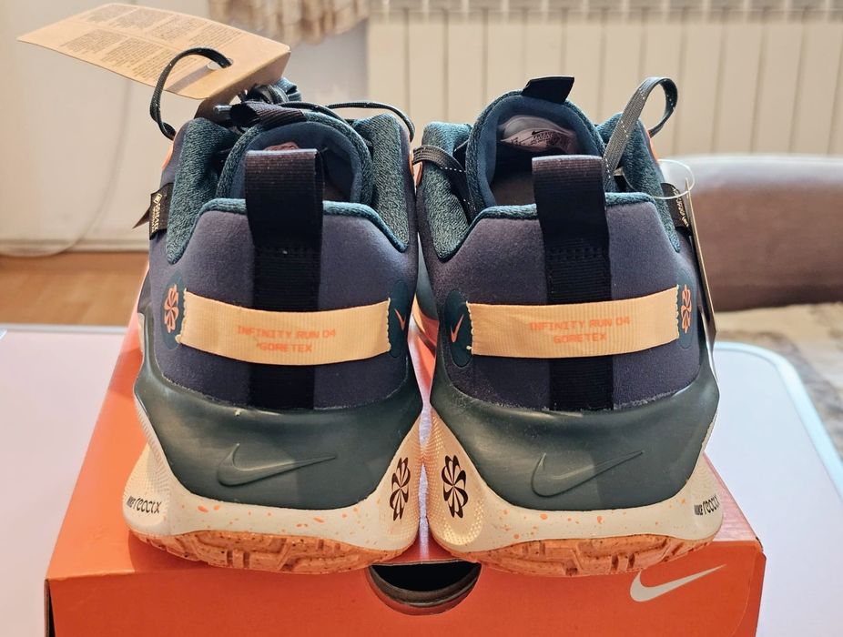 Чисто нови ! Мъжки маратонки Nike Reactx Infinity RN 4 GTX (Gore-Tex) – Номер 48.5 !