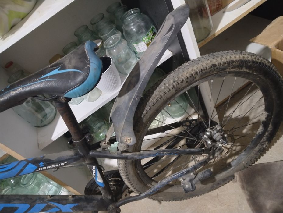 старый спортивный велосипед