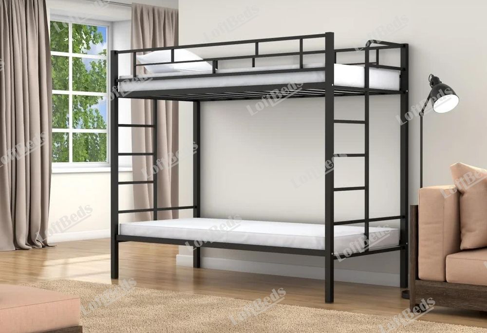 Металлическая Двухъярусная кровать ВАЛЕНСИЯ  А, в наличии есть