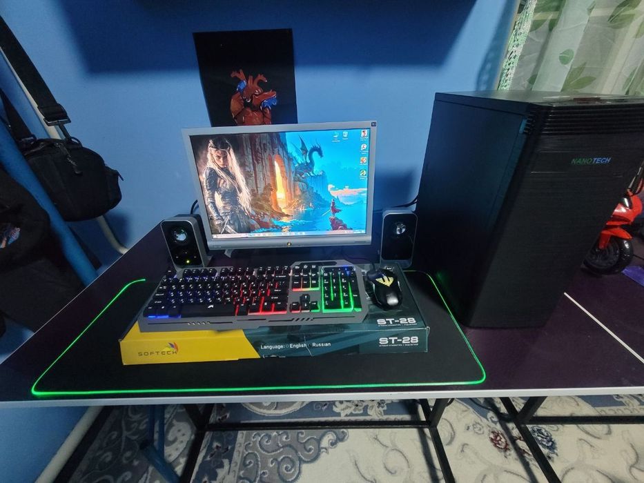 КОМПЬЮТЕР не дорогой полный комплект