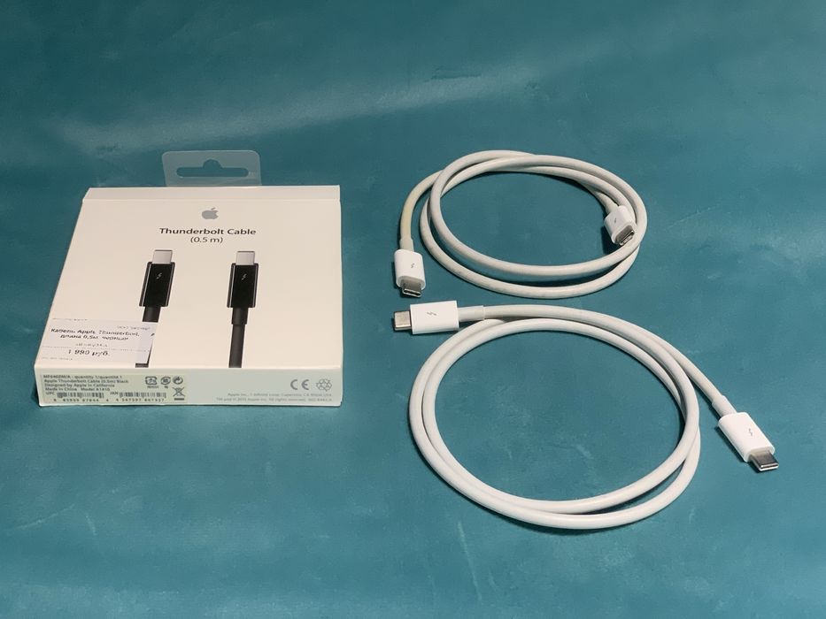 Кабели Apple Thunderbolt 3
