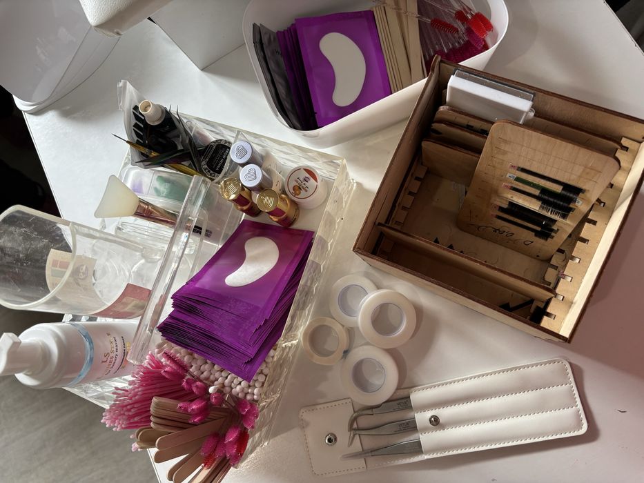 Продам все для наращивания ресниц