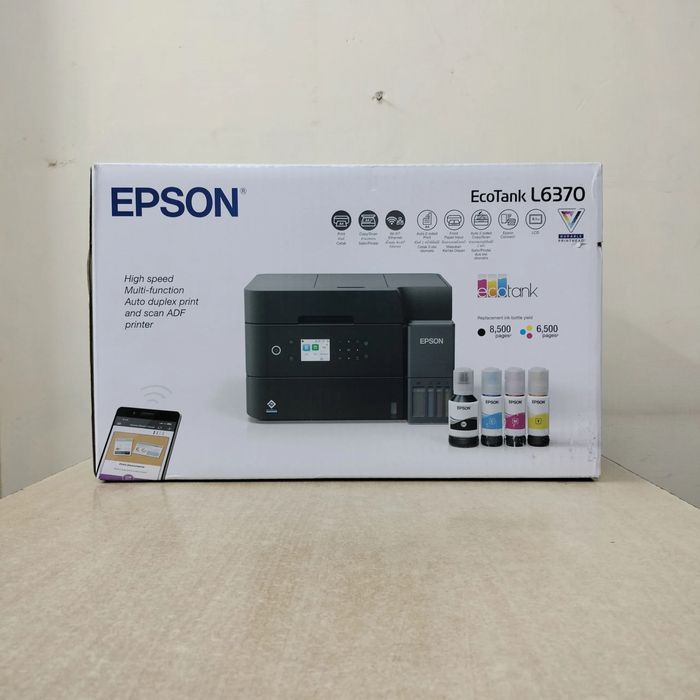 Принтер Epson EcoTank L6370 цветной чёрный