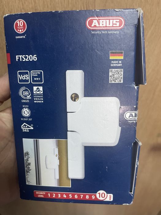 Siguranta Geam ABUS FTS 206 Siguranta 10/10