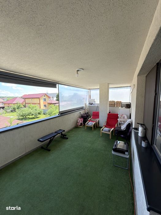 Magurele, Vox Park, apartament 2 camere mobilat + terasa de 24 mp!