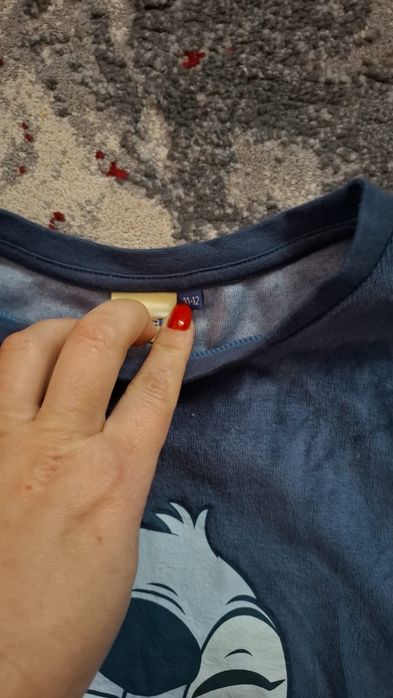 Pijama Catifea Stoichiță 11-12 ani!