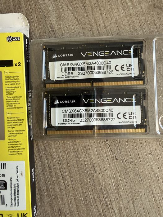 64gb DDR5 4800 mhz Laptop