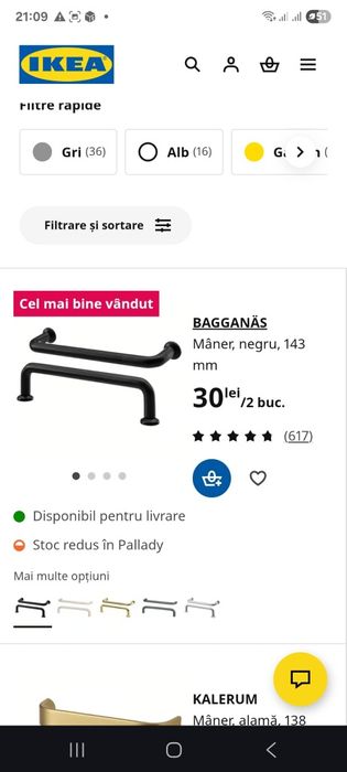 Vand 2 noptiere ikea noi - PLATSA