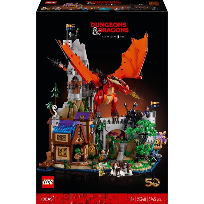 Lego 21348 Dungeons & Dragons Разказът на Червения дракон Lego ideas