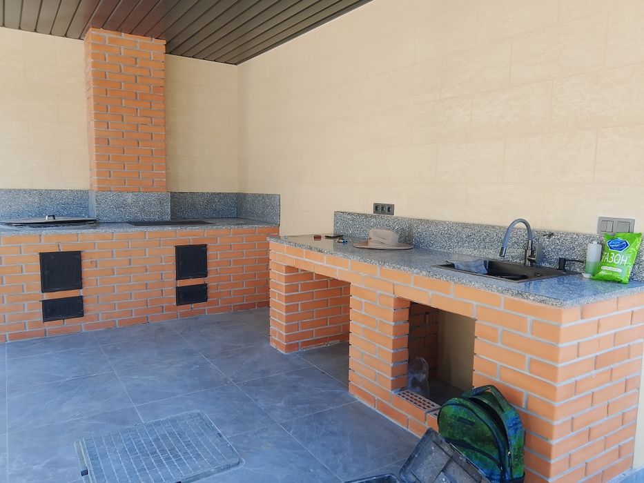 Кладка печей каминов