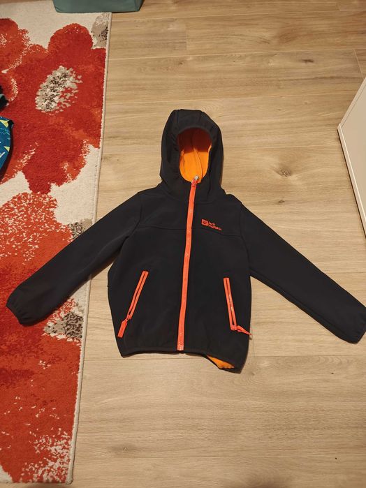 Geaca Softshell copii Jack Wolfskin Marimea 116