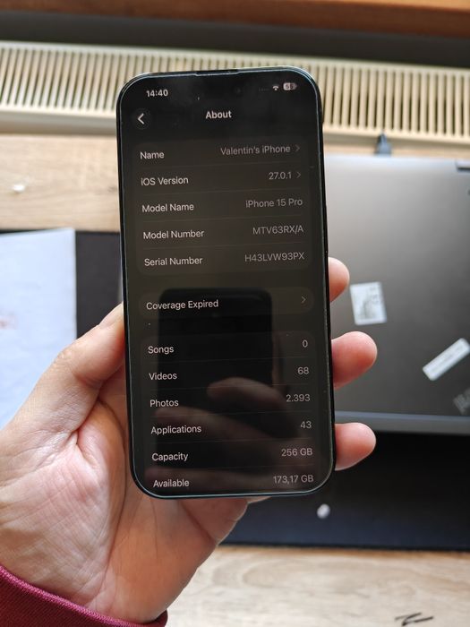 iPhone 15 pro 256gb