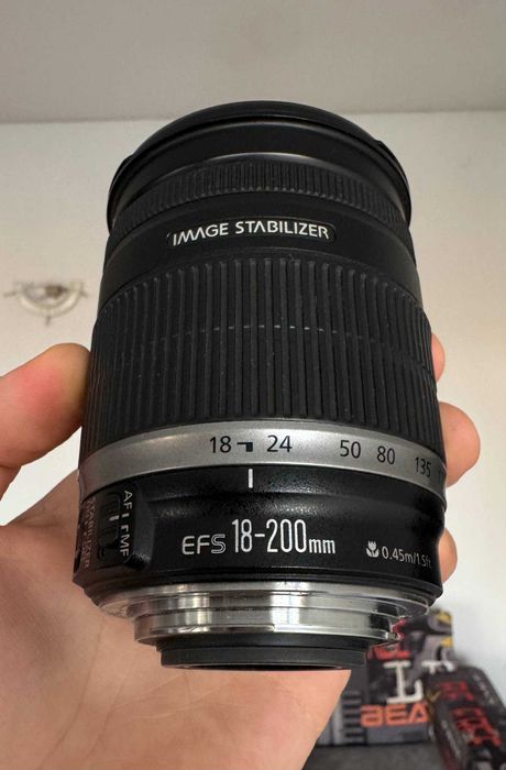 Canon EOS 7D + Canon EF-S 18-200mm / комплект