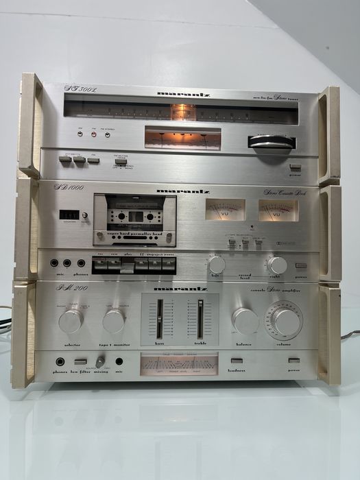 Amplificator Marantz PM-200, Deck Maramtz SD-1000, Marantz ST-300L
