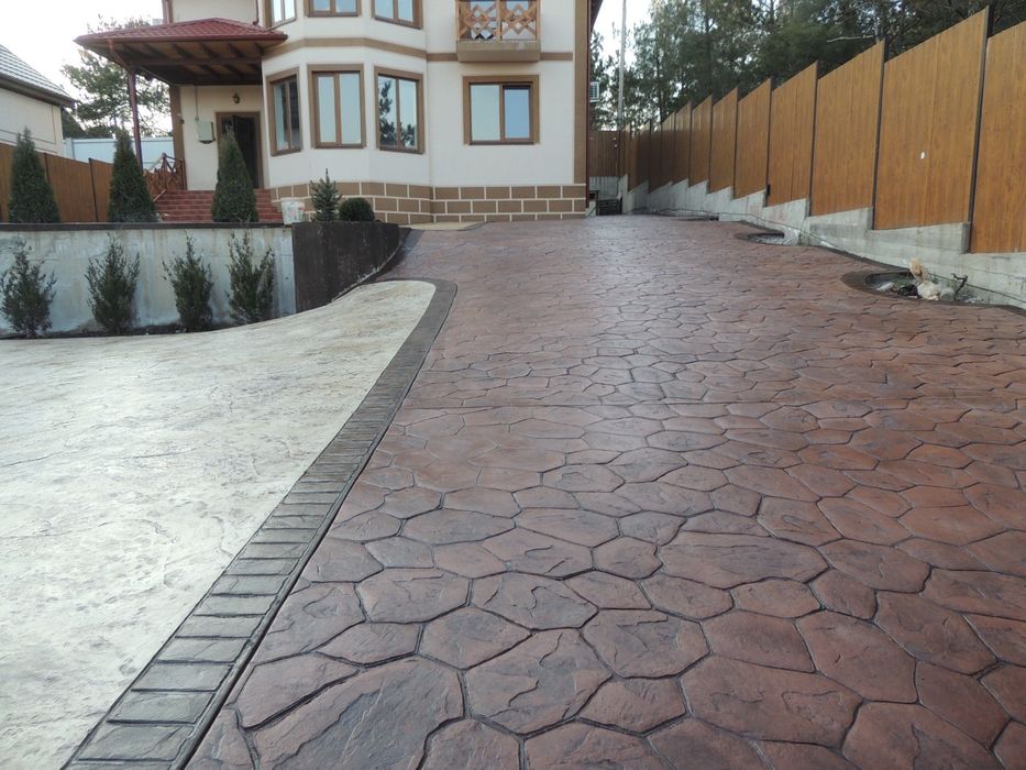 Печатный Бетон от BruKst