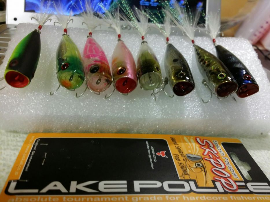 POPPERe vobler JACKALL SK-POP - avat, pastrav, clean, biban si stiuca