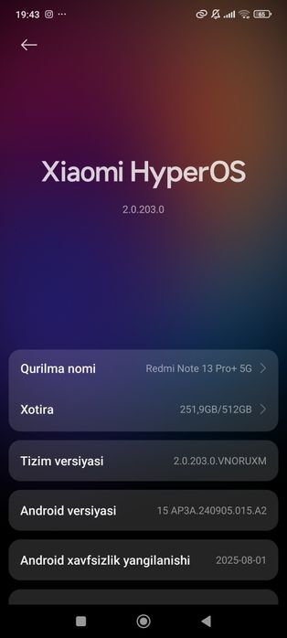 Redmi not 13 pro +