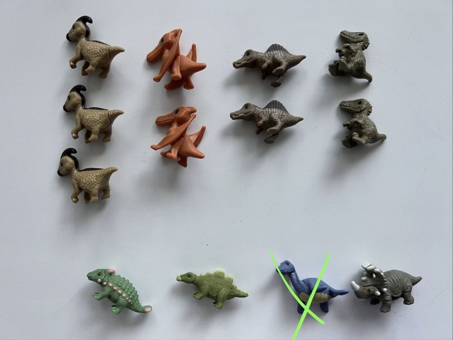 Обмен Kinder Joy Jurassic World и Фиксики