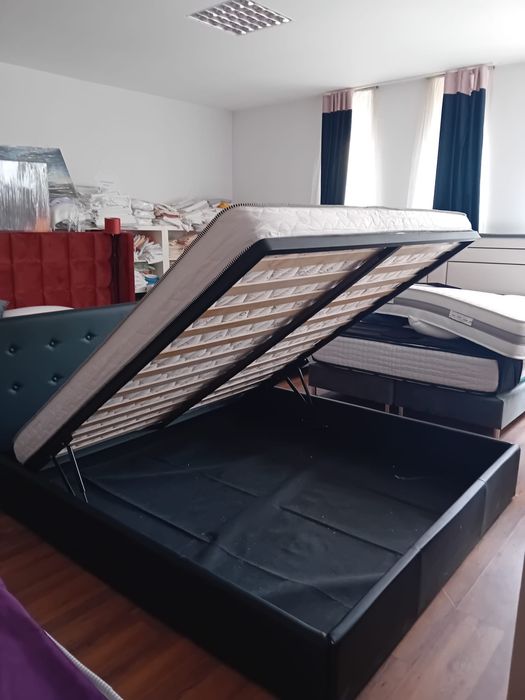 Pat tapitat piele ecologica 180/200