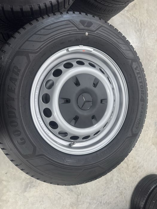 Jante Mercedes Sprinter R16 W907/910 Goodyear Vara/Iarna 2025 Noi