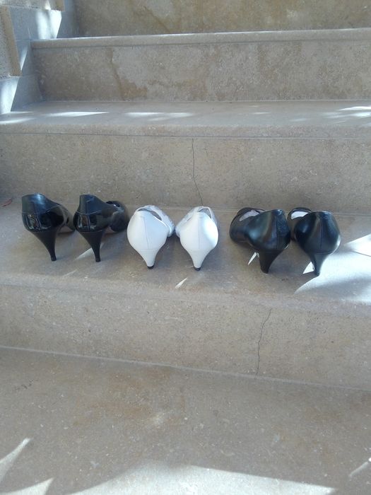 Летни обувки с токче