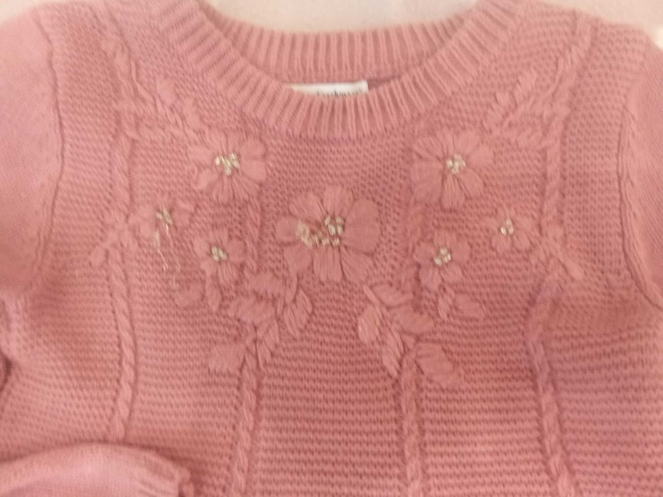 Английска плетена рокля 5 г. - 20 лв.