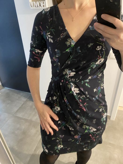 Rochie mini flori mulata