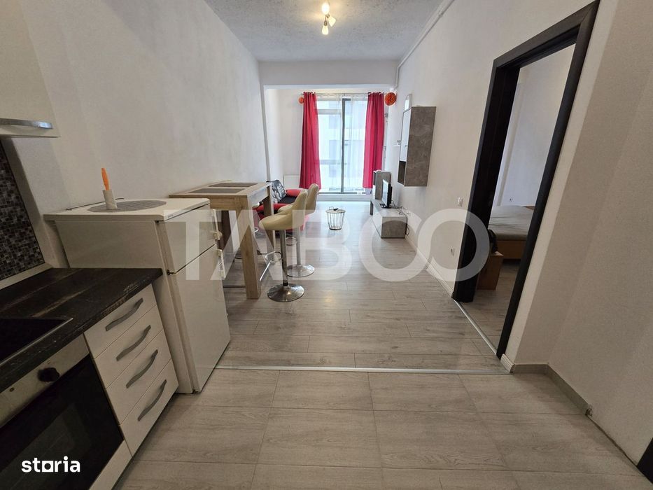 Apartament 2 camere de vanzare mobilat balcon Doamna Stanca Sibiu — fotografia 1