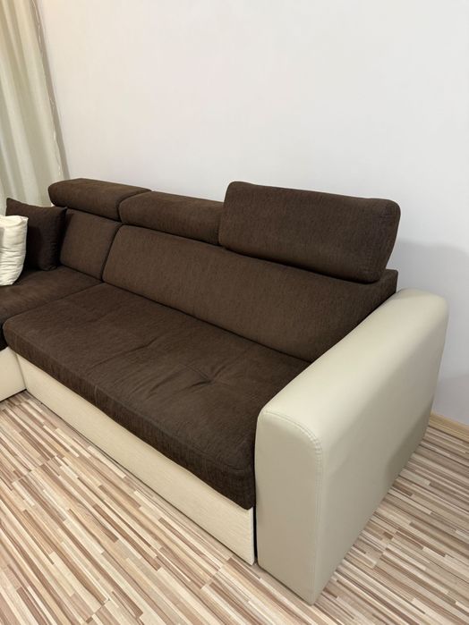 Ъглов разтегателен диван