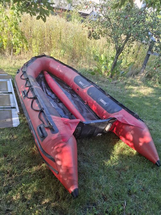Barca Pneumatica Heavy Duty Quiksilver cu podina de Tego