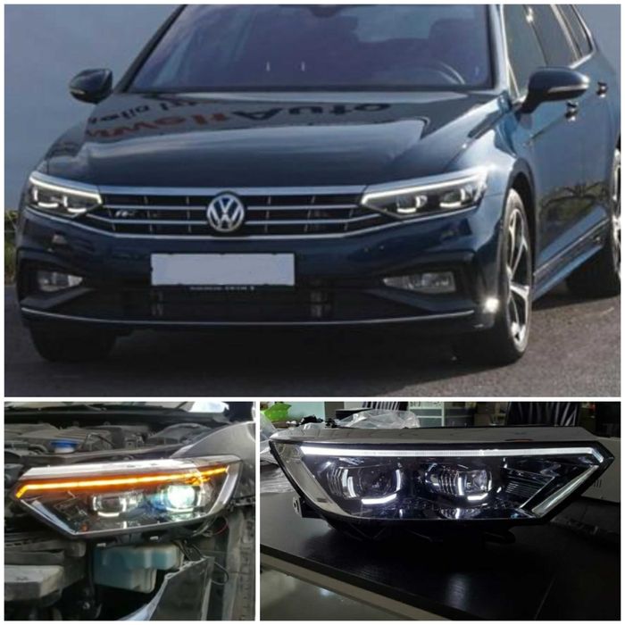 Vw Passat B8 на части волан , Дигитално табло  Фарове и др