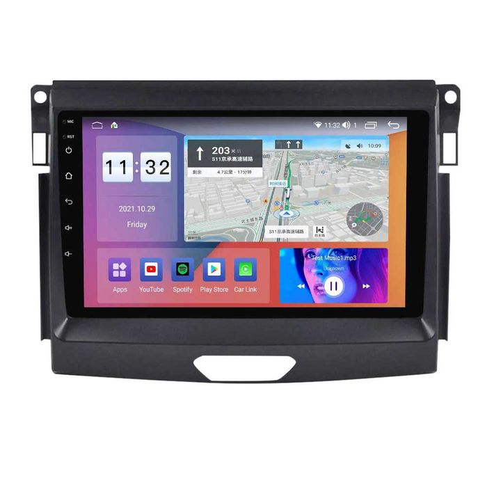 Navigatie Ford Ranger din 2015 - 2021 , Noua Garantie 2GB 4GB 8GB RAM