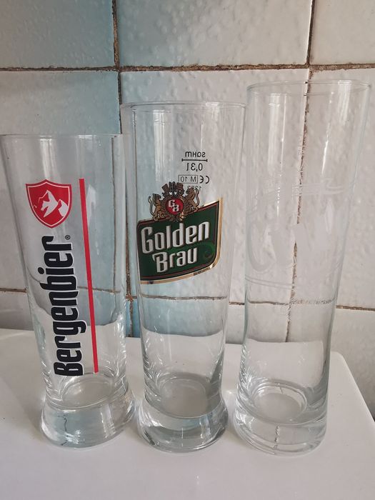 Pahare Bergenbier Golden Brau Ciuc