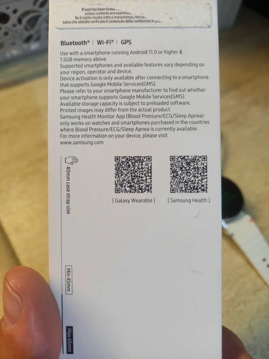 Смарт часовник Samsung Galaxy 7
