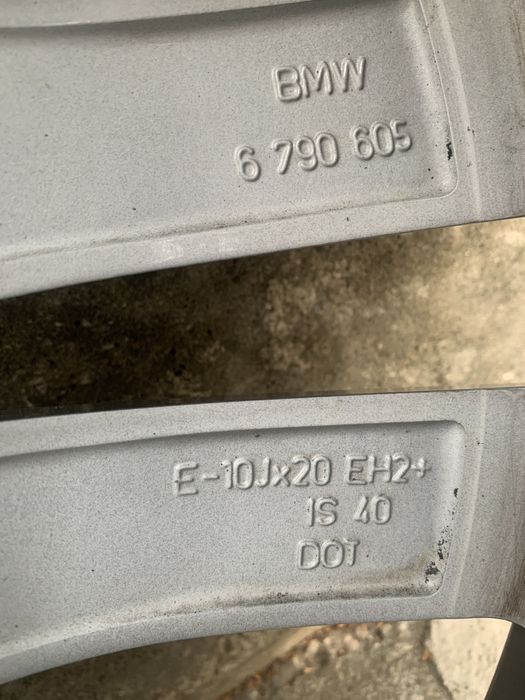 20” BMW X5 10j et 40