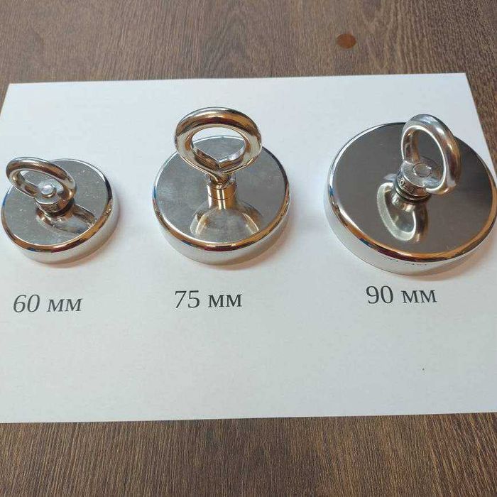 Неодимови магнити с халка, КЛАС N52 | Magnet fishing