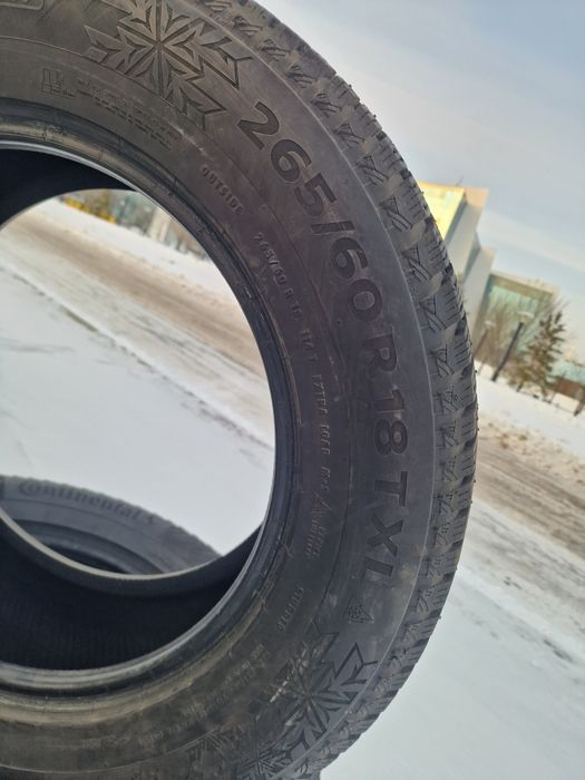 Зимние шины 265/60/18