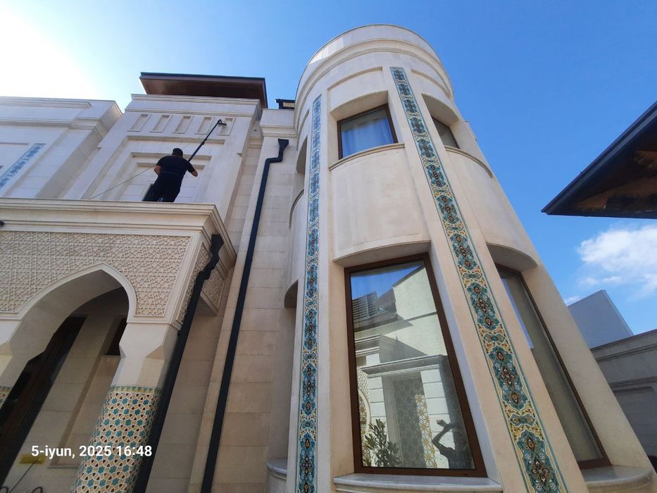 Hovli yuvish oyna yuvish fasad yuvish