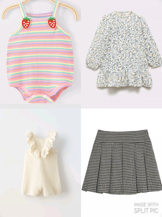 Плетен гащеризан рокля Mango Zara Next Petit mayoral okaidi
