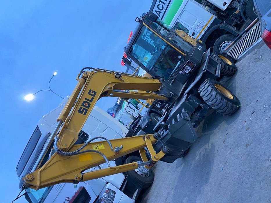 Колесный Экскаватор SDLG E765F-0,21 куб в Наличии! C Гарантией 2 года