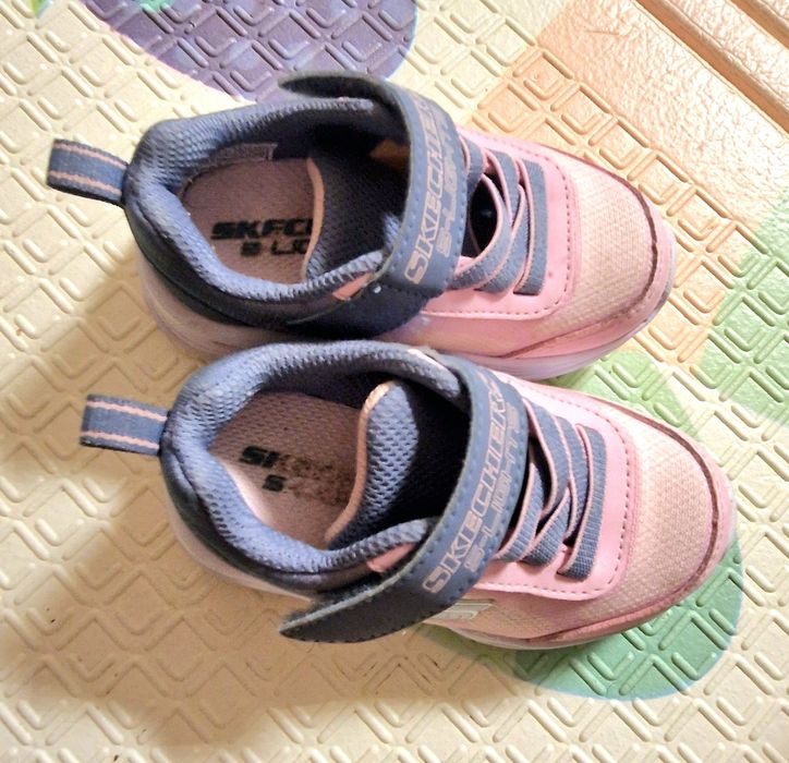 Светещи маратонки Skechers S-Lights, размер 21