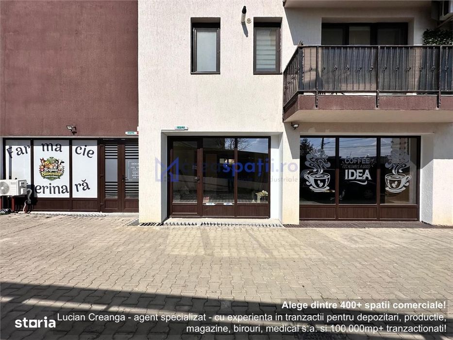 Vanzare chirie spatii comerciale Visan, Profi, de la 30mp la 176mp