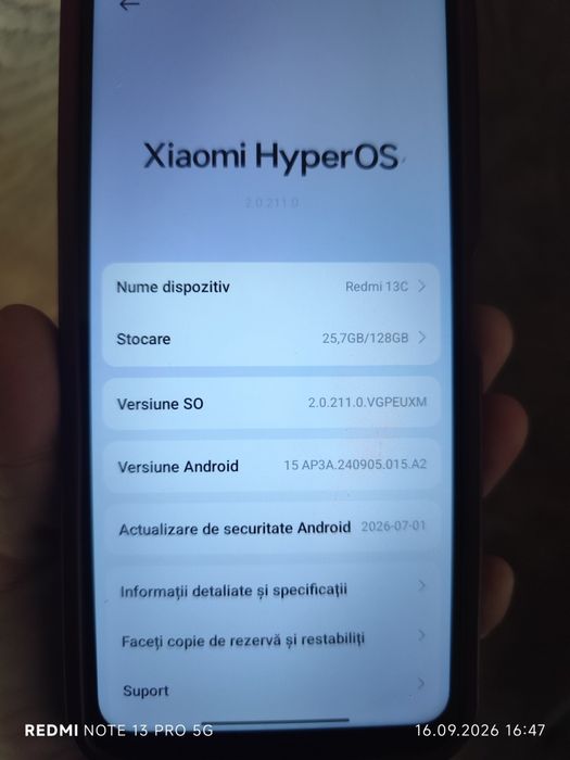 Telefon redmi 13c