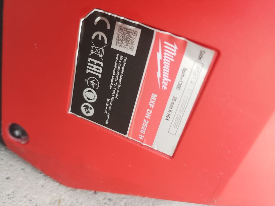 Demolator MILWAUKEE MXF DH 2528 72v