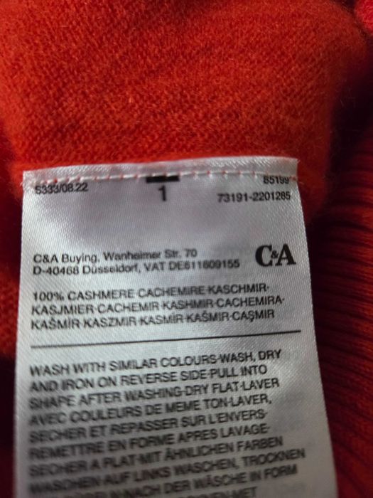Pulover 100% casmir, nou cu eticheta!