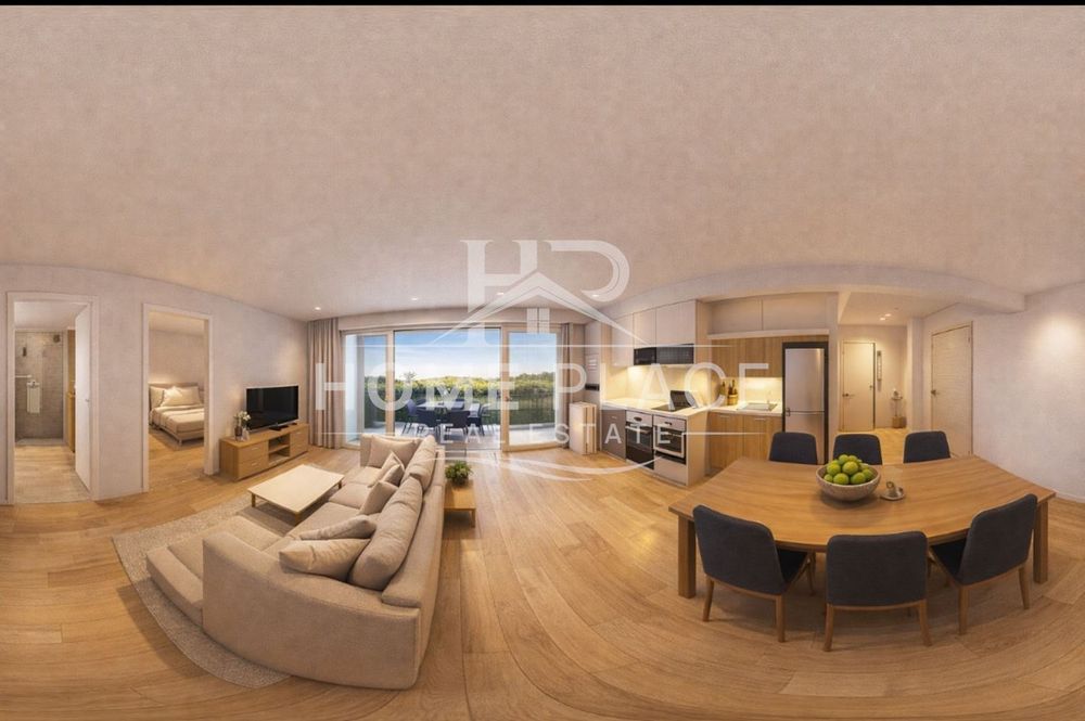 Двустаен апартамент в новострояща се жилищна сграда, разположена в пр